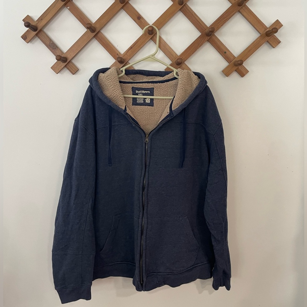 Blue Ruff Hewn jacket size XXL, good condition.